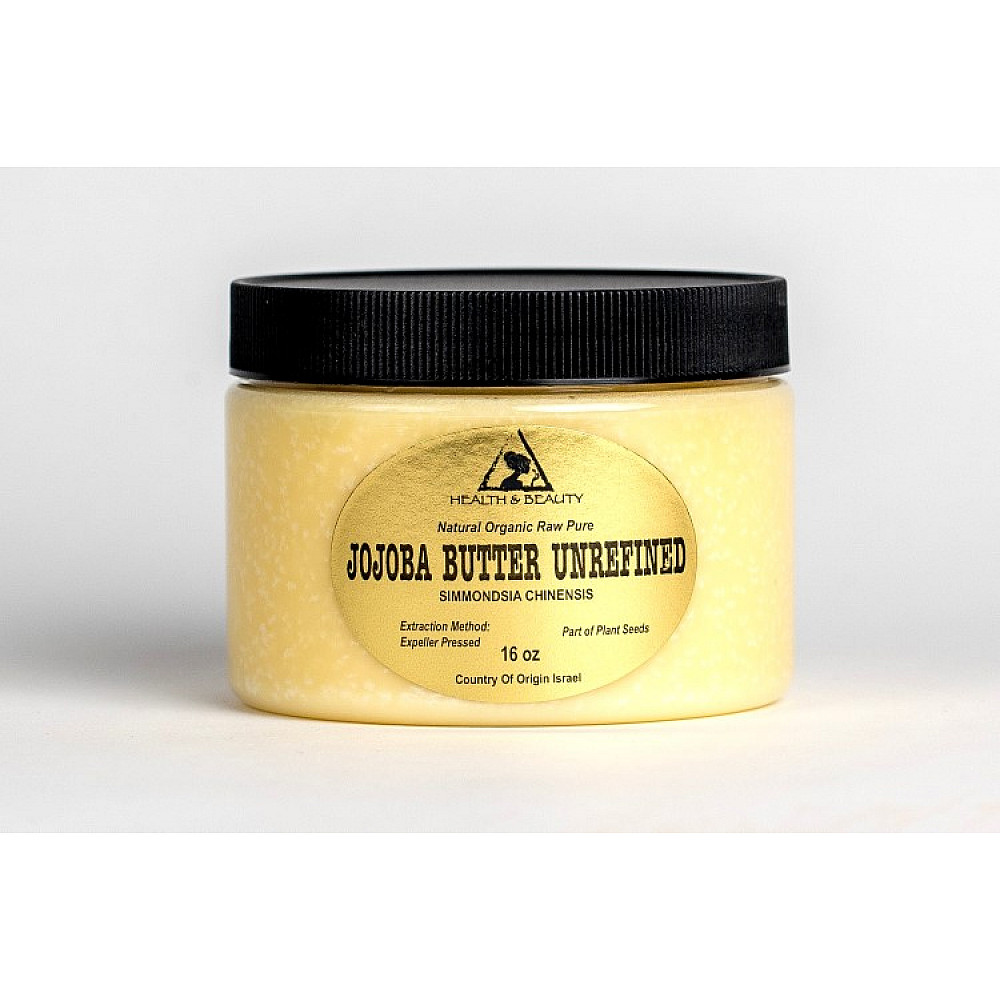 Jojoba butter unrefined organic virgin expeller pressed raw pure 16 oz